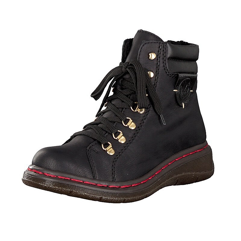 Botas Rieker Y3203-00 Para Mulher - Pretas